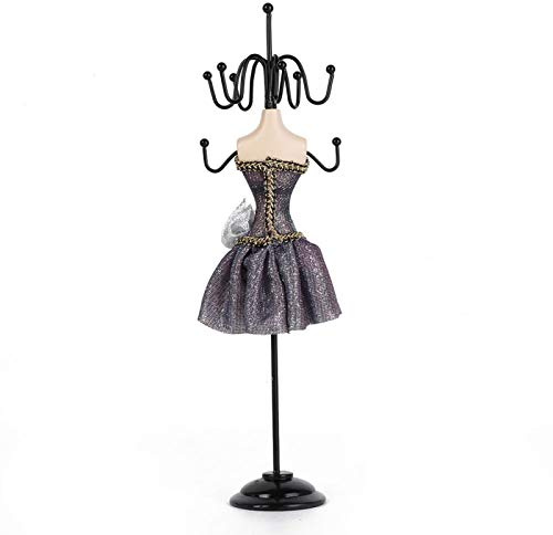 HURRISE Schmuck Halter Kleid Schmuckständer Ausstellungsständer Gestell Armband Ring Hängen Ausstellungsstand Organisieren Hängen Tisch Kleid For Schmuckständer Halsketten, Uhren[01]