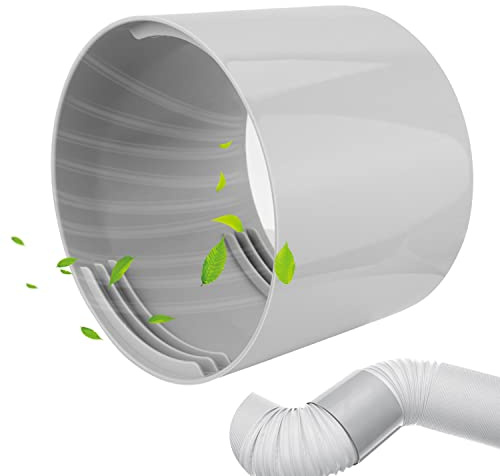 Klima Abluftschlauch, Klimaanlagen-Abluftschlauch-Adapter Ø13cm Abgasschlauchanschluss Lüftungsrohrverbinder PVC für Tragbaren abluftschlauch Der Klimaanlage