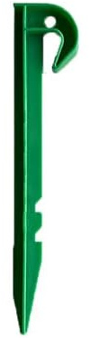 leutheromania 20 Pcs Zeltheringe aus Kunststoff 14.6cm Gartenheringe Stakes Stark und Langlebig Camping Zelt für Zelte Camping Garten und Outdoor(Grün)