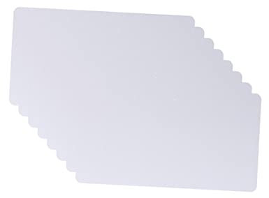 Laserbeschriftete Namenskarte 50 Stück 0, 2mm Aluminium, Silber