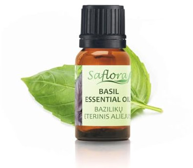 Ätherisches Basilikumöl 10 ml – 100% rein und authentisch, GCMS-geprüft