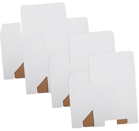 VILLFUL Lot de 10 Boîtes D'emballage en Papier Blanc Robustes pour Vin Compartiments, pour Expédition et Protection des Bouteilles