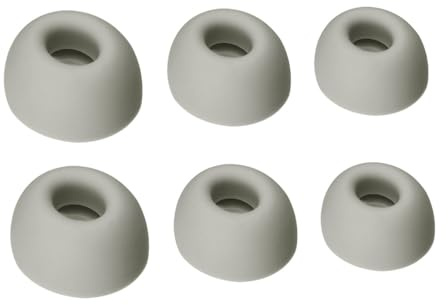 3 Pairs Earbuds Tips Silicone Ear Tips for JBL Tour Pro 2 Replacement Earbuds Cover Cap S/M/L 3 Size Cushion Earplug Tips for Tour Pro2 Earphones (gray)