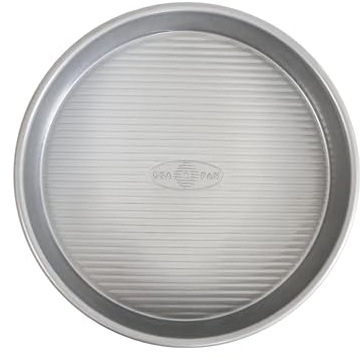 USA Pan Bakeware Round Cake Pan, 9 inch, Nonstick & Quick Release Coating, 9-Inch,Aluminized Steel