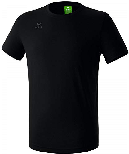 Erima Unisex Kinder Basic Teamsport T-Shirt (208330), schwarz, 140