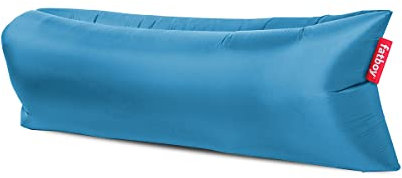 Fatboy Lamzac 3.0 Inflatable Sofa Lounger – No Pump Needed – Indoor & Outdoor Use – 200 x 90 x 50 cm - Himmelblau