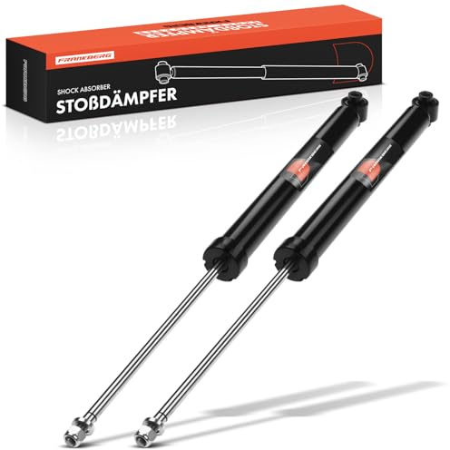 Frankberg 2x Stossdämpfer Stoßdämpfer Hinten Links Rechts 640mm Gasdruck | Kompatibel mit Golf IV 1J1 A3 8L1 Golf IV Variant 1J5 TT 8N3 TT Replace# 243037,23890