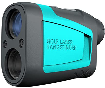 HYQNG Misuratore di Distanza di 656 Iarde, ingrandimento 6X, telemetro del telescopio con compensazione della Pendenza, precisione di ± 0,55 Iarde, per telemetro Laser da Golf da Caccia