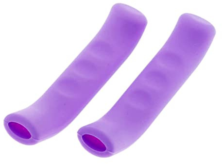 Poignée De Frein À Vélo De Couverture De Frein De Frein De Frein Protection Des Accessoires De Vélo De Silicone Imperméable En Silicone Pour Le Vélo De Montagne (violet)