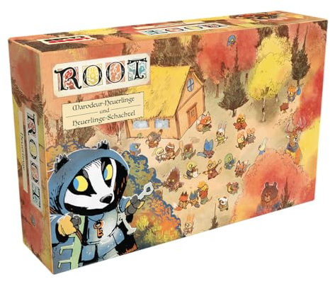 Spielworxx, Root – Marodeur-Heuerlinge und Heuerlinge-Schachtel, Erweiterung, Kennerspiel, Strategiespiel, 2-6 Spieler, Ab 10+ Jahren, 90 Minuten, Deutsch