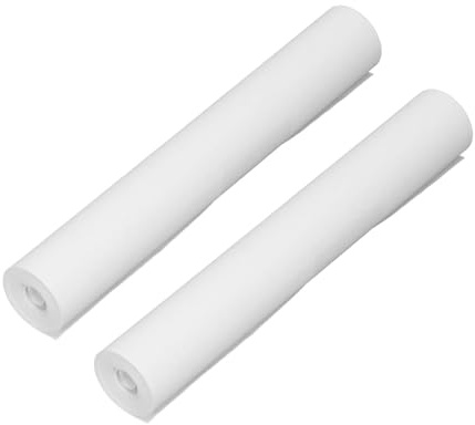 2 Rouleaux de Papier D'imprimante Thermique A4 210xDia 30 Mm, Conception sans Bourrage, Papier Thermique Blanc, avec Contenu D' Clair, pour Croquis de Conception,