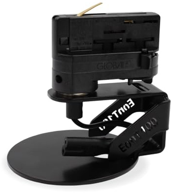 EonT100 - Lautsprecherhalterung für SONOS Era 100 - Für 3-Phasen Stromschienen wie Eutrac, Nordic, S-Track,Paulmann ProRail3 uvm. | Multiadapter - PLUG and Play | Halterung für SONOS Era 100 (Schwarz)