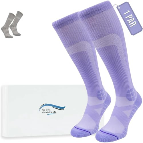 360 RELIEF Medias de Compresión Mujer y Hombre, Calcetin de Compresion
