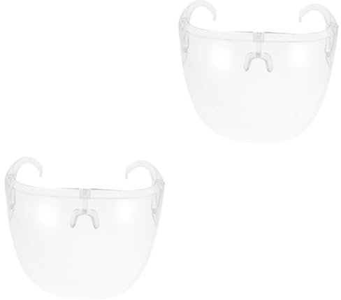Gatuida 2 Stk klare Brille Brillen für Frauen Augenbrille über Brille Gläser Augenbrille medizinisch medizinische Schutzbrille über Brille glattes Haar Maske Sport