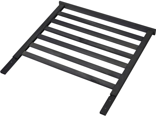 dobar® Enrejado de Madera – Enrejado para bancal Elevado Cubo 2.0 – 78 x 5 x 78 cm – Gris