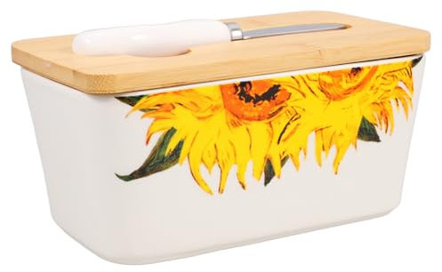 Zerodeko Butterstreich Und Aufbewahrungsbox Butterdose Mit Deckel Keramik-butterdose Luftdichter Butterbehälter Für Kühlschrank Mit Spatel Für Küche Und Restaurant