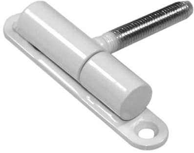 SN-TEC Universal Reparatur Renovierungs Band K 3172 WF für Türen und Fenster, DIN Links/Rechts verwendbar, Wartungsfreie Gleitlagertechnik (5, Weiß RAL 9010)