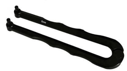 SEIWEI Chiave a bocca aperta regolabile da 5mm, 3-8mm Gamma di apertura, Pinze universali rotanti per dadi tondi con fori praticati