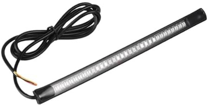 Motocicleta Luz Stop Trasero Trasera 1 Pieza De Luz LED Roja Y Amarilla Decolorada para Motocicleta Luz Trasera De Freno Señal De Giro Luz De Matrícula para Bobber Cafe
