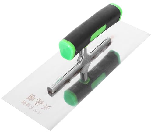BUGUUYO Spatola Intonaco in Acciaio Inossidabile con Impugnatura Doppio Colore Lama Resistente per Stucco e Cemento Utensile Professionale per Cartongesso e Rasatura Pareti Tipo 24