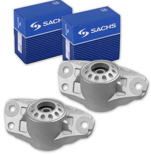 2 Sachs Federbeinlager Domlager hinten | 802382 für Golf 6 Passat