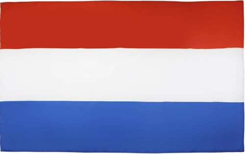 Bandera de Holanda XXL, Rojo Blanco Azul, 145cm x 90cm