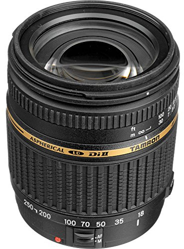 Tamron AF 18-250mm F/3.5-6.3 Di-II LD Aspherical (IF) Macro Zoom Lens for Canon Digital SLR Cameras (Model A18)