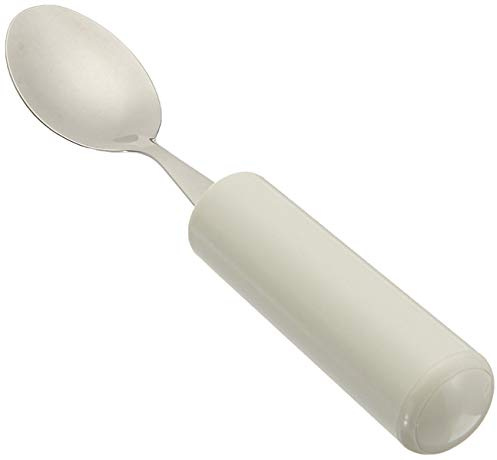 Homecraft, Cuillère à soupe Queens, couverts, ustensile de cuisine adaptatif en acier inoxydable pour personnes âgées, handicapé, grande poignée pour une bonne prise en main, va au lave-vaisselle