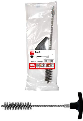 TOX Reinigungsbürste Brush M12+M16 (Ø 22 x 250 mm), 084600861 | Bohrlochbürste für Hohl- und Lochstein, entfernt Bohrstaub, ergonomischer Griff, 084600861