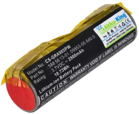 Akku kompatibel mit Bosch IXO, ISO, XEO, Heißklebepistole, Gardena 885-20, Mannesmann M17730 - ersetzt IXO, Isio - Li-Ion 2900mAh