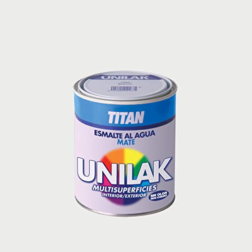 Unilak Esmalte Laca Universal Multisuperficies Mate Blanco 375 ml