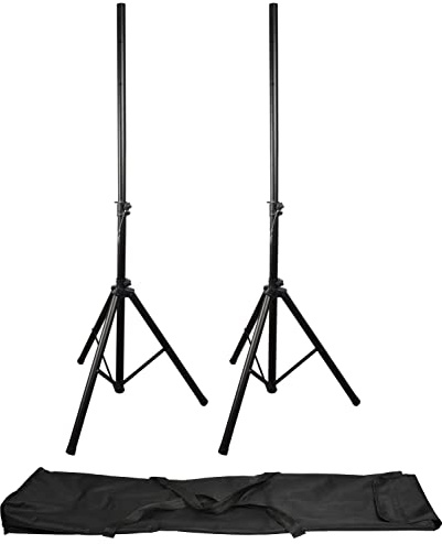 QTX 180.555UK Lautsprecher-Ständer-Kit mit Tasche