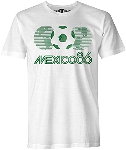 More T Vicar Mexico 86 Vintage - Football Coupe du Monde Homme T-Shirt