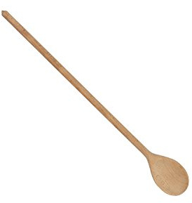 Bütic Groß-Kochlöffel aus Holz- Oval - Tief, Länge (cm):50cm lang