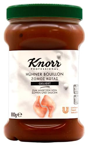 Knorr Professional Hühner Bouillon geliert, (1 x 800g)