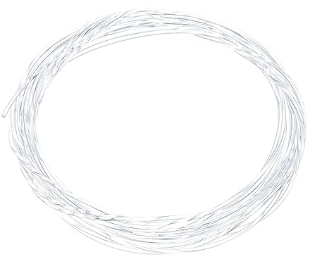 A ABSOPRO Cavo Fibre Ottica Trasparente 1 Pezzo Auto 1.5mm 5m | Per Illuminazione Interna Auto, Diametro 1.5mm/0.06, Lunghezza 5m/16.4Ft, Universale