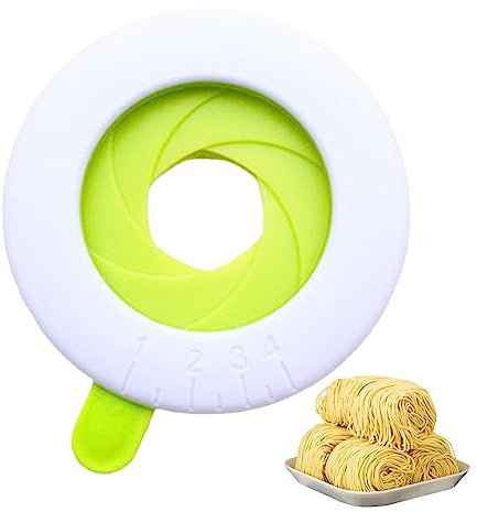 BAOK Mesure des pâtes,Sélecteur Spaghetti à réglage quantitatif - Mesure pour 1 à 4 portions pâtes, Gadgets contrôle des portions Nouilles, Cuisine