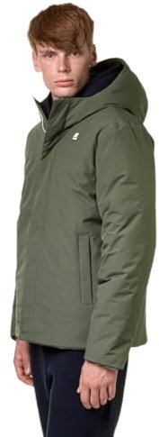 giacca marmotta K-way Verde