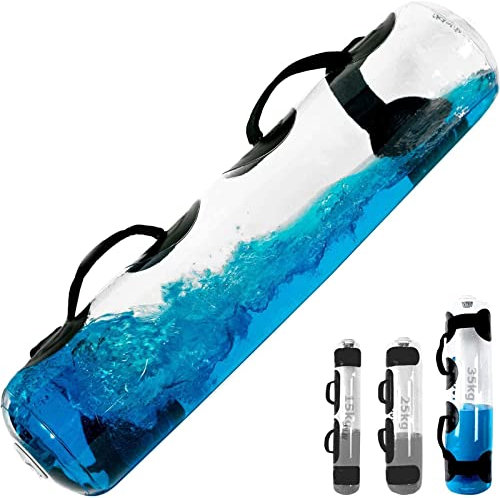 QYEZSOTL Aqua Bag Fitness-Wassersack, Verstellbarer Gewichtheber-Aqua-Bag, Sandsack-Alternative, Verstellbarer Wassersack und Power Bag mit Wasser, tragbares Stabilitäts-Fitnessgerät
