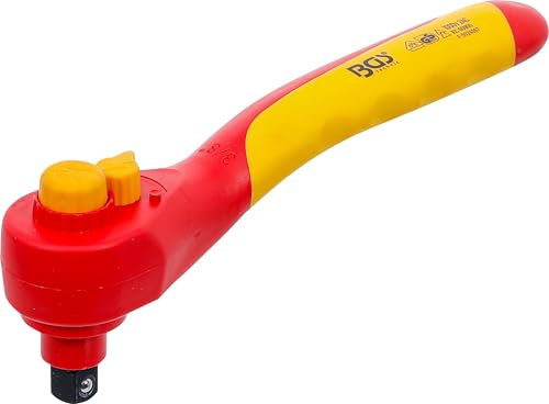 BGS 625 | Cricchetto reversibile VDE | uscita quadrato esterno 10 mm (3/8) | 1000 V