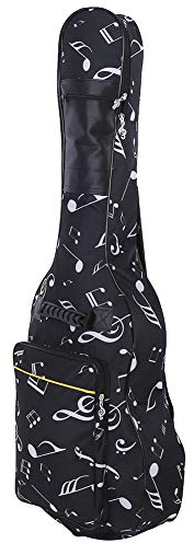 Joyance Akustikgitarrenkoffer Akustikgitarre Softcase Rucksack, 39/40/41 Zoll, Oxford-Material, doppelte Gurte, gepolsterter Schutz, leicht, geeignet für Reisen und Aufbewahrung, mehrfarbig,