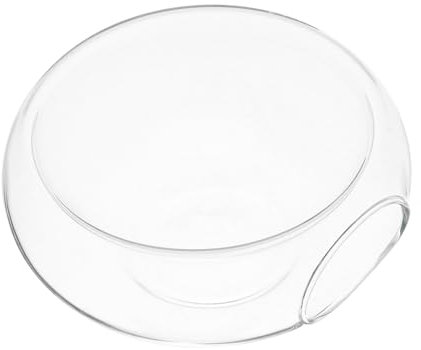 VINTORKY Almacenamiento De Vajilla De Vidrio Servicio Ensaladera Transparente Platos Sopa Cortafrios Enfriador Queso Coolers Pasta Rellena Ensalada Bañera De Hielo Scuishis Cóctel