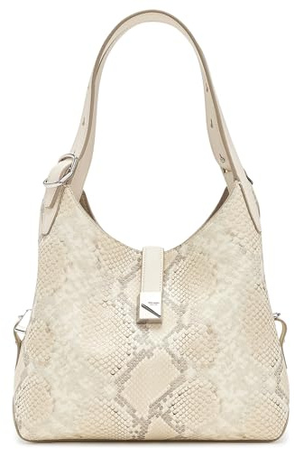kate spade new york kvinnors deco läder crossbody tygväska, Orm präglad neutral multi, One Size, Deco orm präglat läder crossbody bärkasse