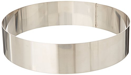 LACOR 68626 Kuchen/Ausstechformer, rund 26 x 6 cm | Aus lebensmittelechtem Edelstahl gefertigt; hohe Korrosionsbeständigkeit und Haltbarkeit im täglichen Gebrauch