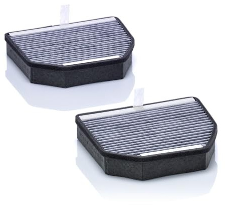 MANN-FILTER, CUK 2241-2 Innenraumfilter, mit Aktivkohle | Für PKW, Staub- und Pollenfiltration, Geruchsreduzierung, Echte OE-Technologie