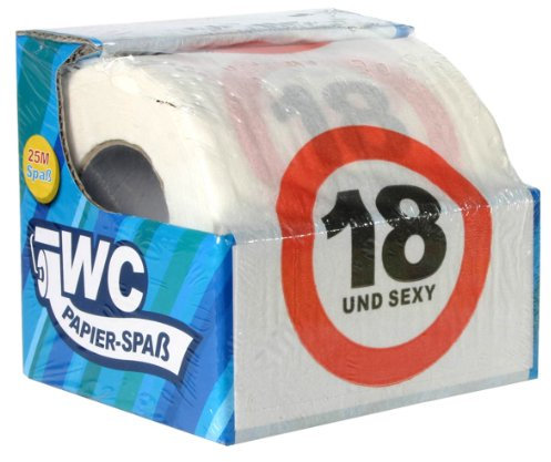 MIK Funshopping Toilettenpapier 18 UND SEXY