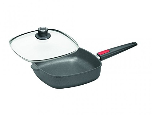 Woll Pfanne Nowo Titanium Induction Line 26 x 26 cm 6,5 cm hoch inkl. Glasdeckel