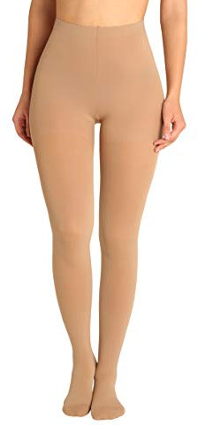 Pani TERESA MEDICA Kompressionsstrumpfhose Damen Stützstrumpfhose Medizinische Kompressionsstrümpfe Stützstrümpfe Thrombosestrümpfe Klasse 2 23-32 mmHg 120 Den Krampfadern Ödeme