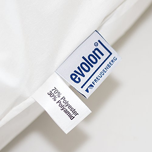alfdaProtectSLEEP Evolon Spannbezug 140 x 200 x 16-20 cm | allergen- und milbendicht, Evolon Material