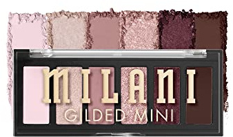 Milani Gilded Mini Eyeshadow Palette Matte Shimmer Makeup - The Wine Down